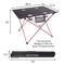Leisure Sports Camp Table, Outdoor Folding Table with 4 Cupholders and Carrying Bag, for Camping, Hiking, Beach 260475QAD - alternate 3